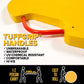 DICA FiberTech® 48" Round Outrigger Pad | Heavy Duty | 1" Thick | Yellow