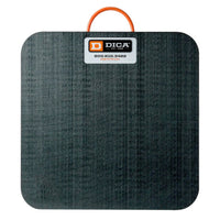 DICA SafetyTech® 24" x 24" Outrigger Pad | Medium Duty | 1.5" Thick | Black