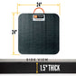 DICA SafetyTech® 24" x 24" Outrigger Pad | Medium Duty | 1.5" Thick | Black