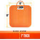 DICA SafetyTech® 18" x 18" Outrigger Pad | Medium Duty | 1" Thick | Orange