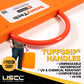 DICA SafetyTech® 24" x 24" Outrigger Pad | Medium Duty | 1" Thick | Orange