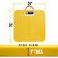 DICA SafetyTech® 24" x 24" Outrigger Pad | Medium Duty | 1" Thick | Yellow