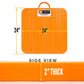 DICA SafetyTech® 24" x 24" Outrigger Pad | Heavy Duty | 2" Thick | Orange