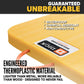 DICA SafetyTech® 24" x 24" Outrigger Pad | Heavy Duty | 2" Thick | Yellow