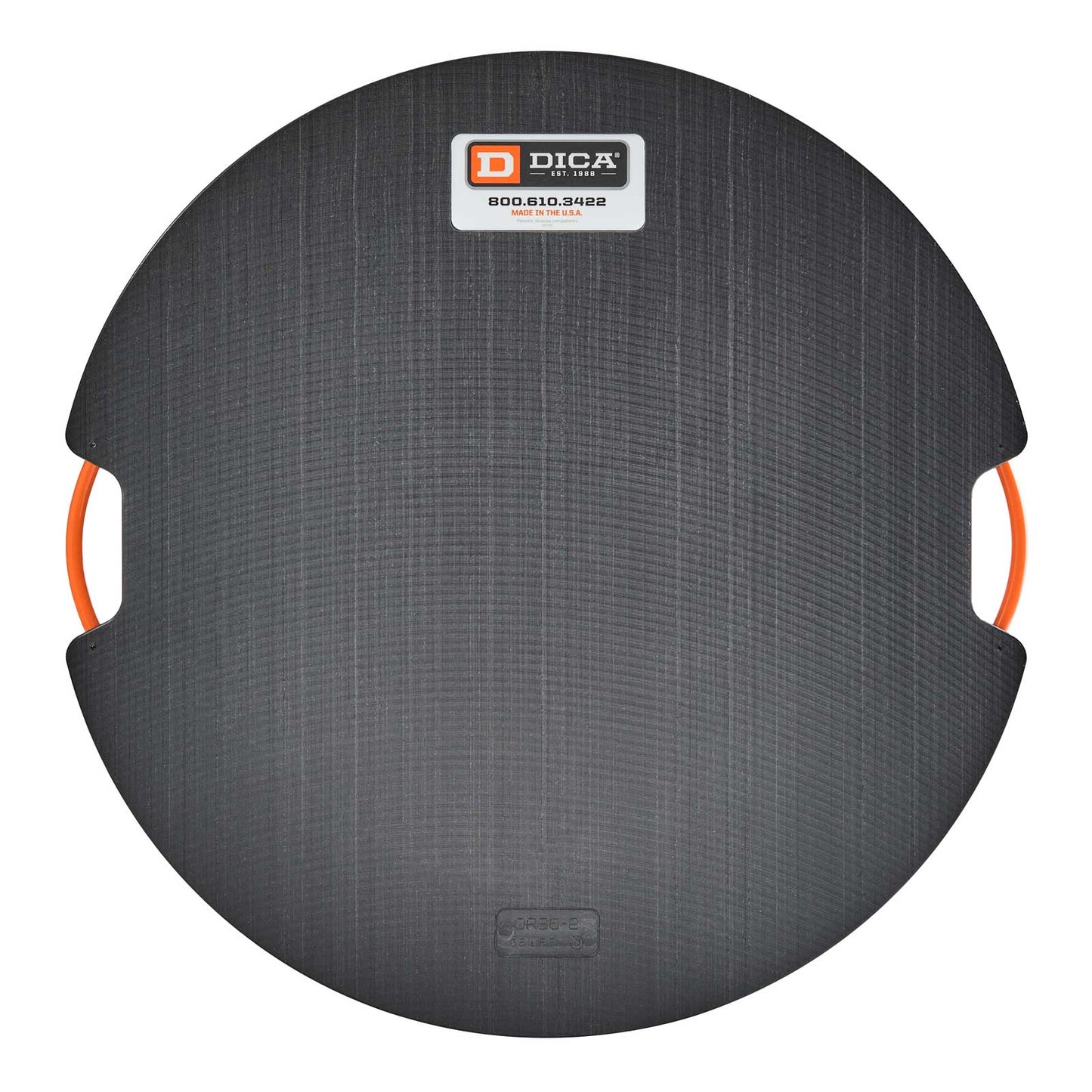 DICA 36" round 1.5" black outrigger pad