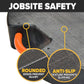 DICA SafetyTech® 36" Round Outrigger Pad | Super Duty | 3" Thick | Black