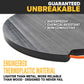 DICA SafetyTech® 60" Round Outrigger Pad | Heavy Duty | 2" Thick | Black