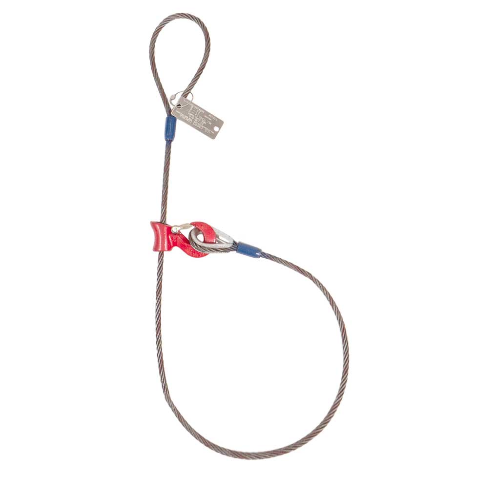 3/4" x 16' Sliding Choker Wire Rope Sling | Domestic
