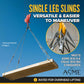 1-1/2" x 7' Standard Eye Wire Rope Sling | Domestic