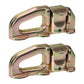Double Stud L-Track Fitting with Large Opening | 5,000 lbs. BS | 2-Pack