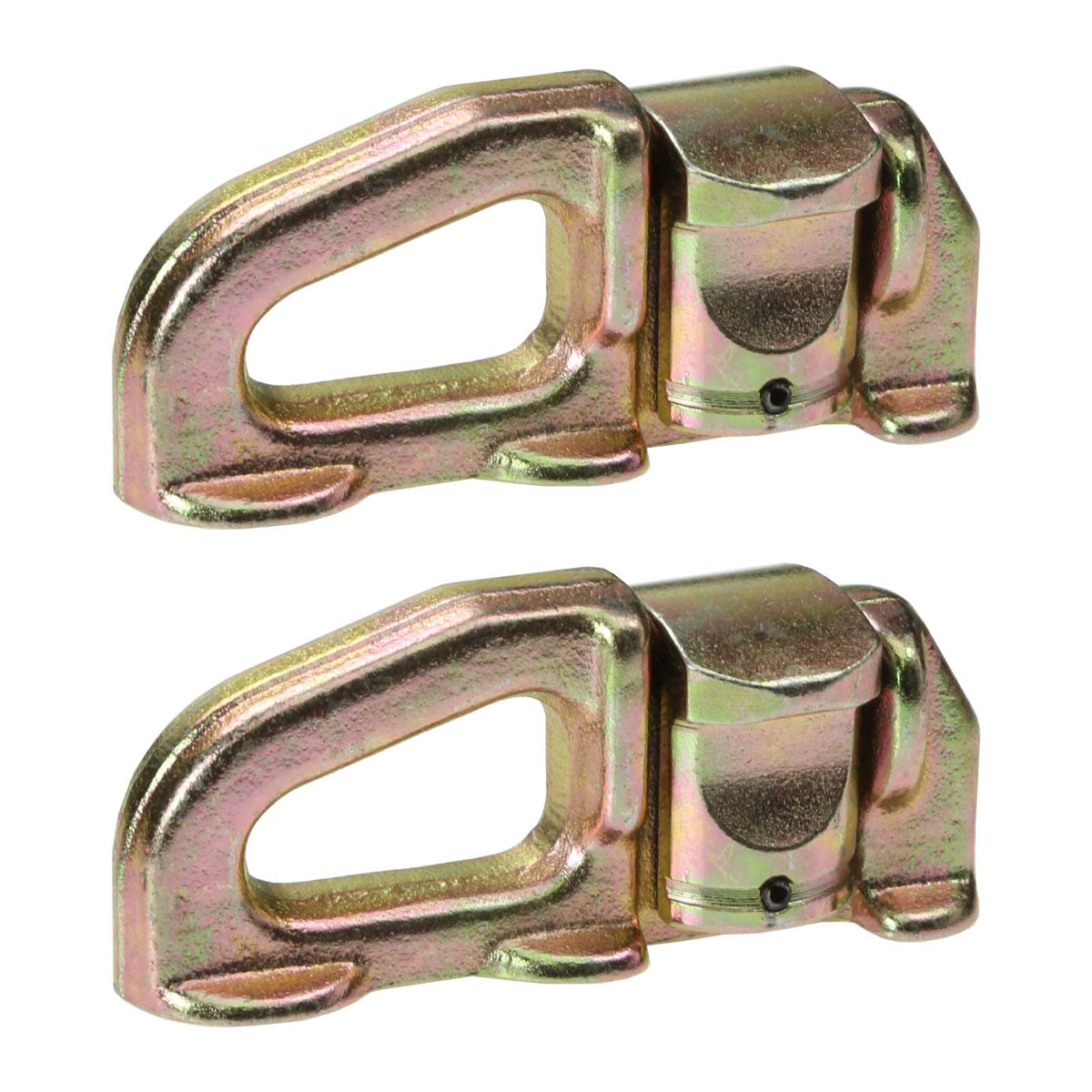 Double Stud L-Track Fitting with Large Opening | 5,000 lbs. BS | 2-Pack