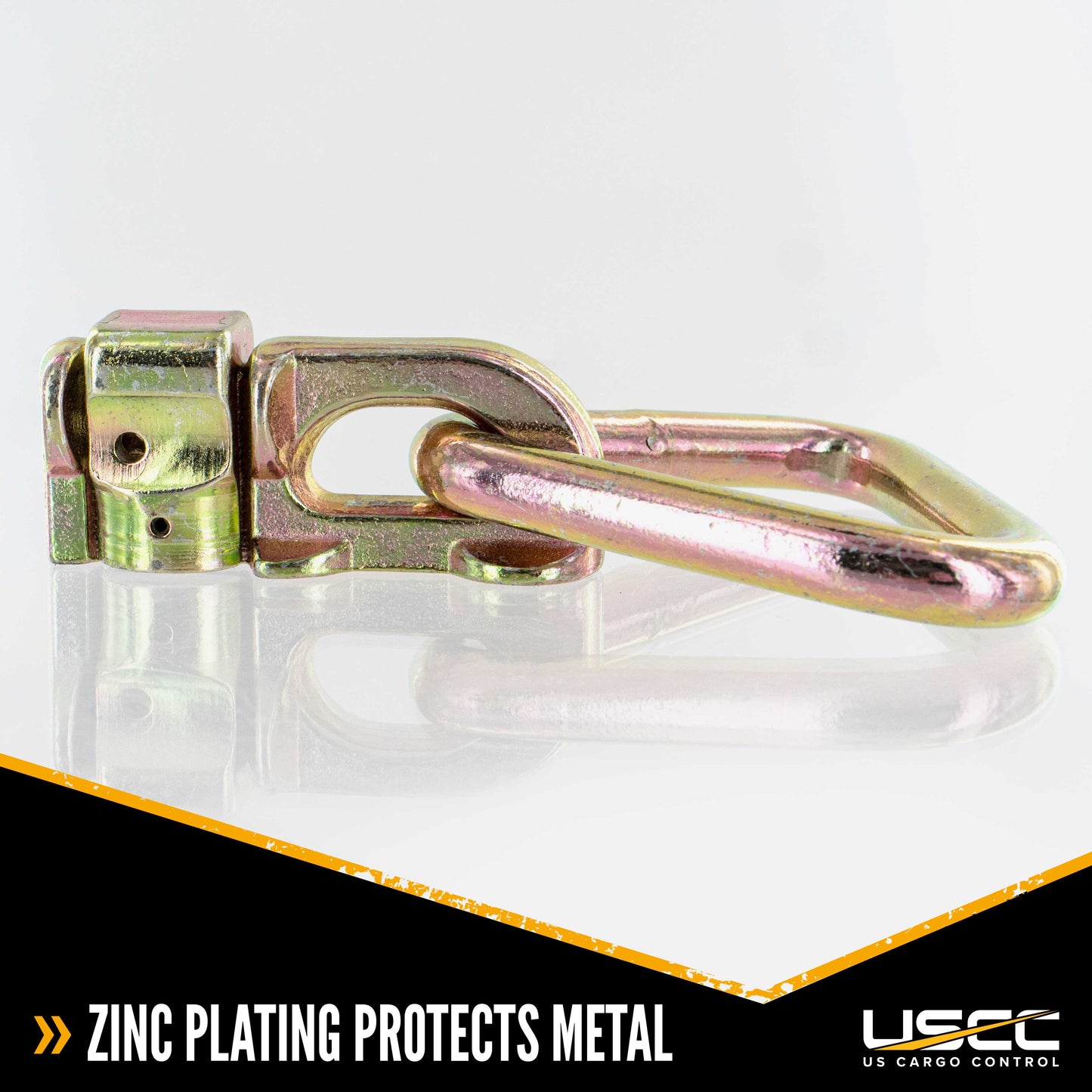 Double Stud L-Track Fitting with Delta Link | 5,000 lbs. BS