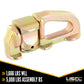 Double Stud L-Track Fitting with Large Opening | 5,000 lbs. BS