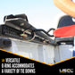 Double Stud L-Track Fitting with O-Ring | 6,000 lbs. BS