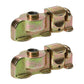 Double Stud L-Track Fitting with Bolt Thread | 4,000 lbs. BS | 2-Pack
