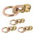 Double Stud L-Track Fitting with O-Ring | 6,000 lbs. BS | 4-Pack