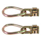 Double Stud L-track Fitting with Pear Link | 5,000 lbs. BS | 2-Pack