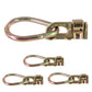 Double Stud L-track Fitting with Pear Link | 5,000 lbs. BS | 4-Pack
