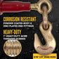 3/8" Grab Hook & 1/2" Slip Hook Durabilt Pro-Bind Ratchet Binder - 4-Pack
