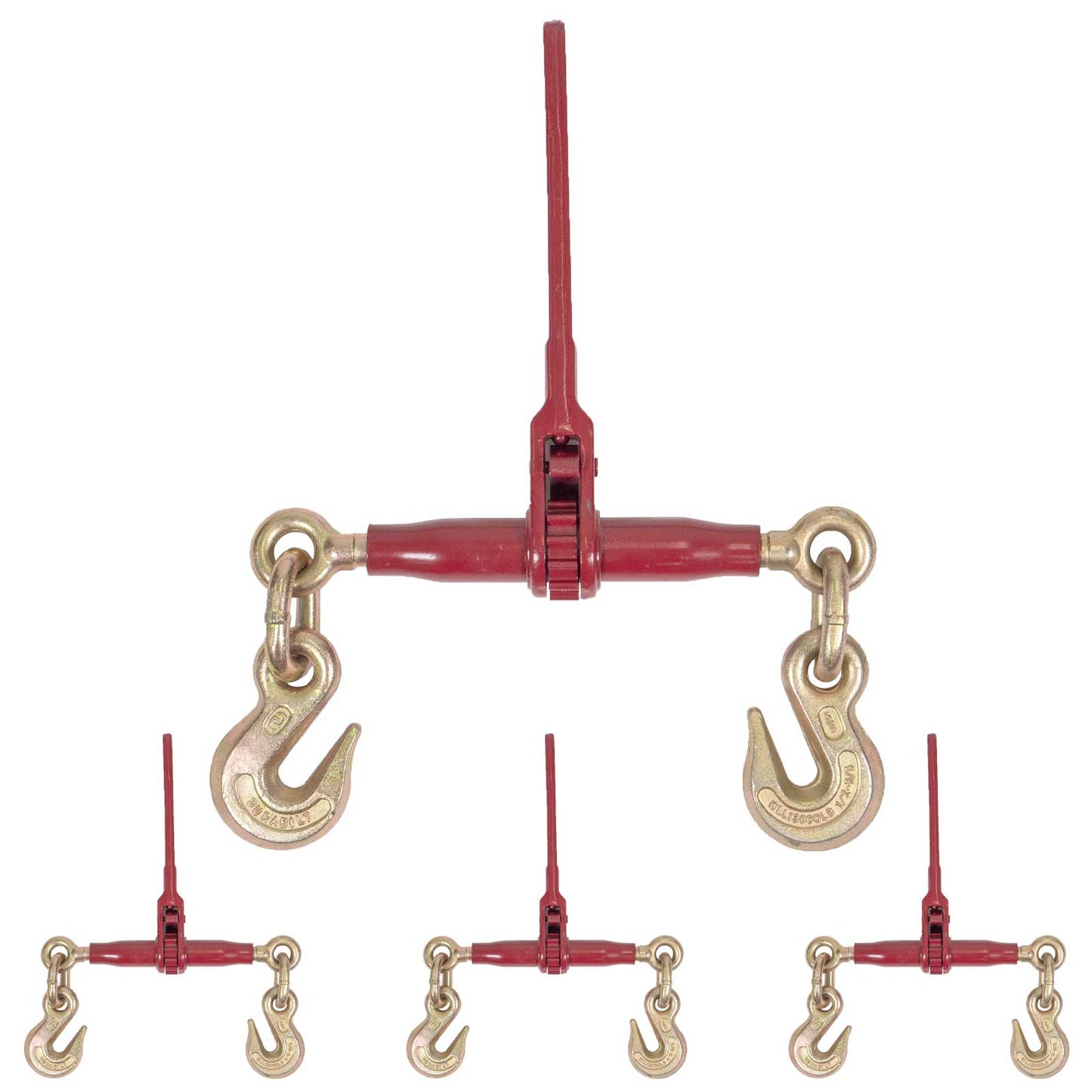 1/2" - 5/8" Durabilt Pro-Bind Ratchet Binder - 4-Pack