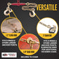 3/8" Grab Hook & 1/2" Sling Hook  & 2' G100 CE w/ 1/2" Sling Hook - Durabilt Pro-Bind Ratchet Binder - 2-Pack