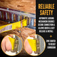 2'' x 12' Yellow E-Track Cam Buckle Strap | Wire Hooks & Spring E-Fittings