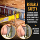 2'' x 16' Gray E-Track Cam Buckle Strap | Wire Hooks & Spring E-Fittings