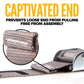2" x 16' Gray E-Track Cam Buckle Strap | 1200-Pack (Pallet)
