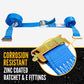 2" x 20' Blue E-Track Cam Buckle Strap