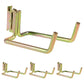 E-Track Tool Hook | Extended Dual Arm Flat Hook | 4-Pack
