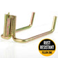 E-Track Tool Hook | Extended Dual Arm Flat Hook