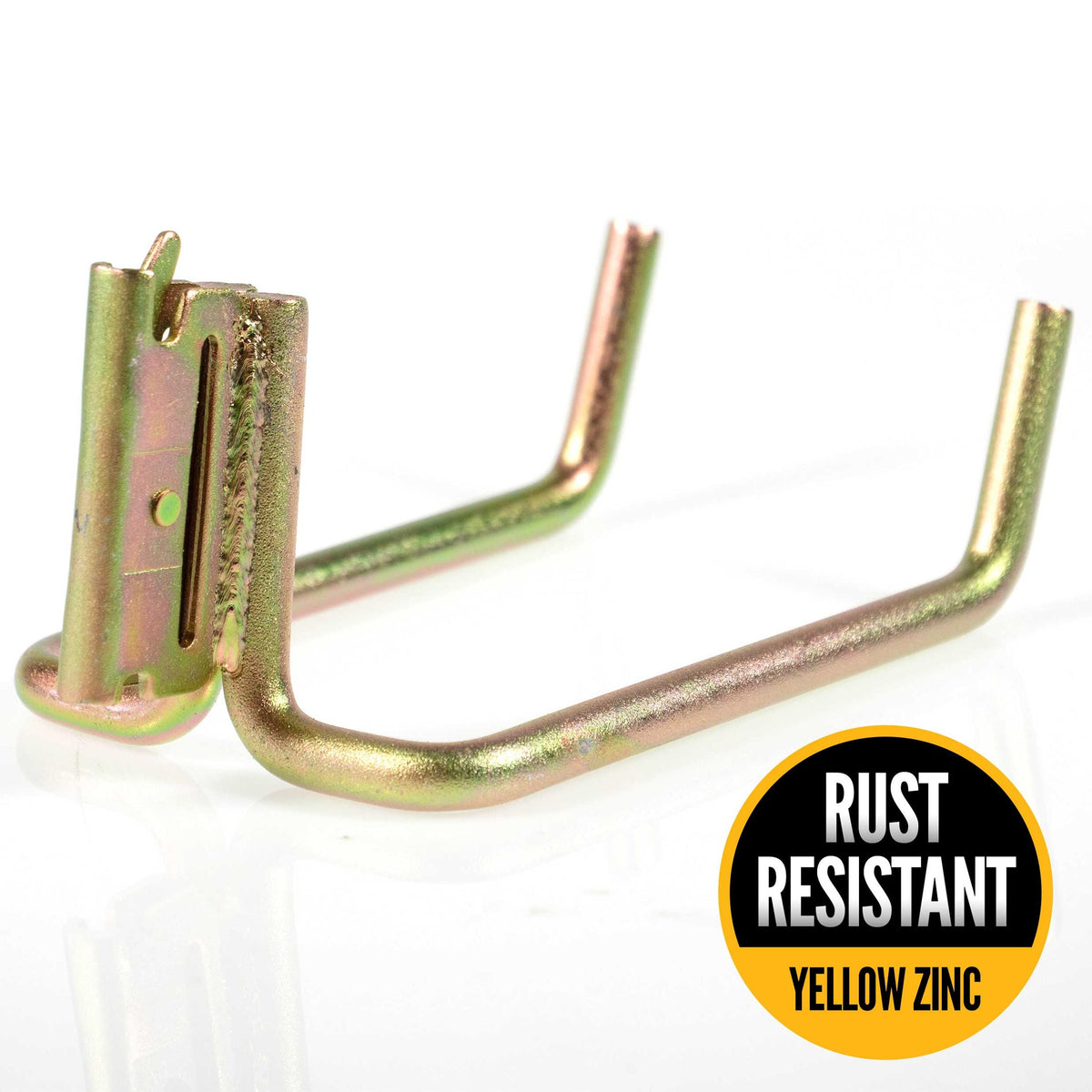 E-Track Tool Hook | Extended Dual Arm Flat Hook | 4-Pack