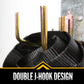 E-Track Tool Hook | Dual Arm Flat Hook | 2-Pack