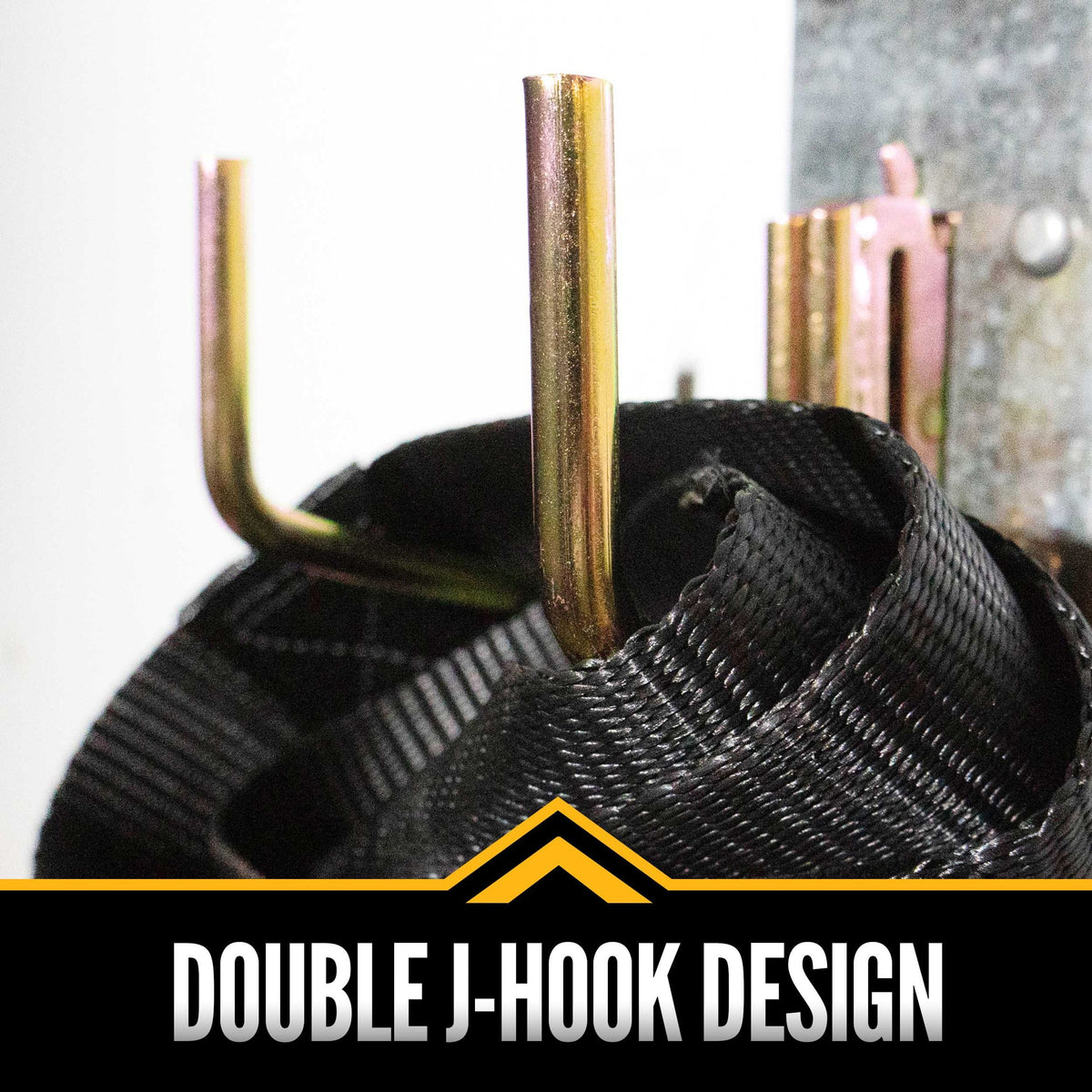 E-Track Tool Hook | Dual Arm Flat Hook | 2-Pack
