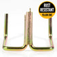 E-Track Tool Hook | Dual Arm Flat Hook | 2-Pack