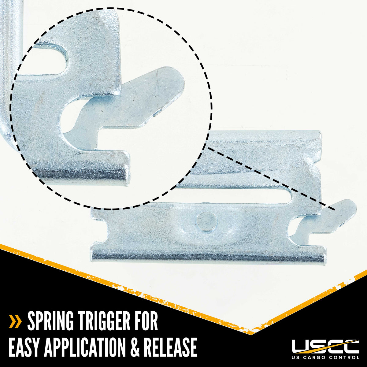 2" E Track J Hook Fitting | 1,000 lbs. BS | 2-Pack