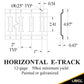 5' E Track & Cam Straps Kit