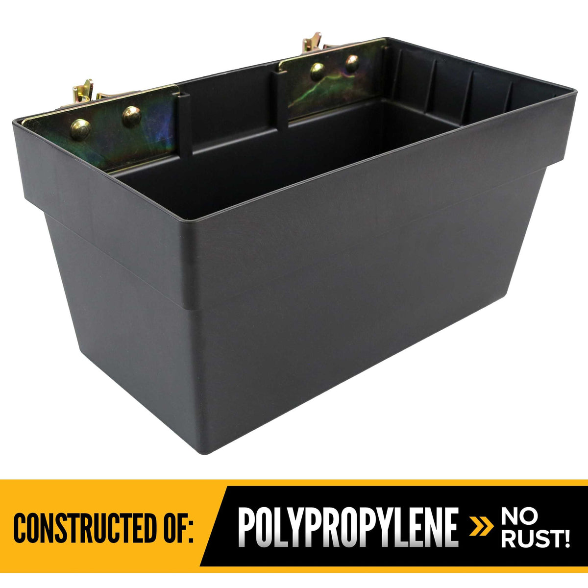 Medium E-Track Storage Bin | Plastic | 13"W x 6-1/2"H x 7-1/4"D | 2-Pack