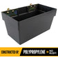 Medium E-Track Storage Bin | Plastic | 13"W x 6-1/2"H x 7-1/4"D