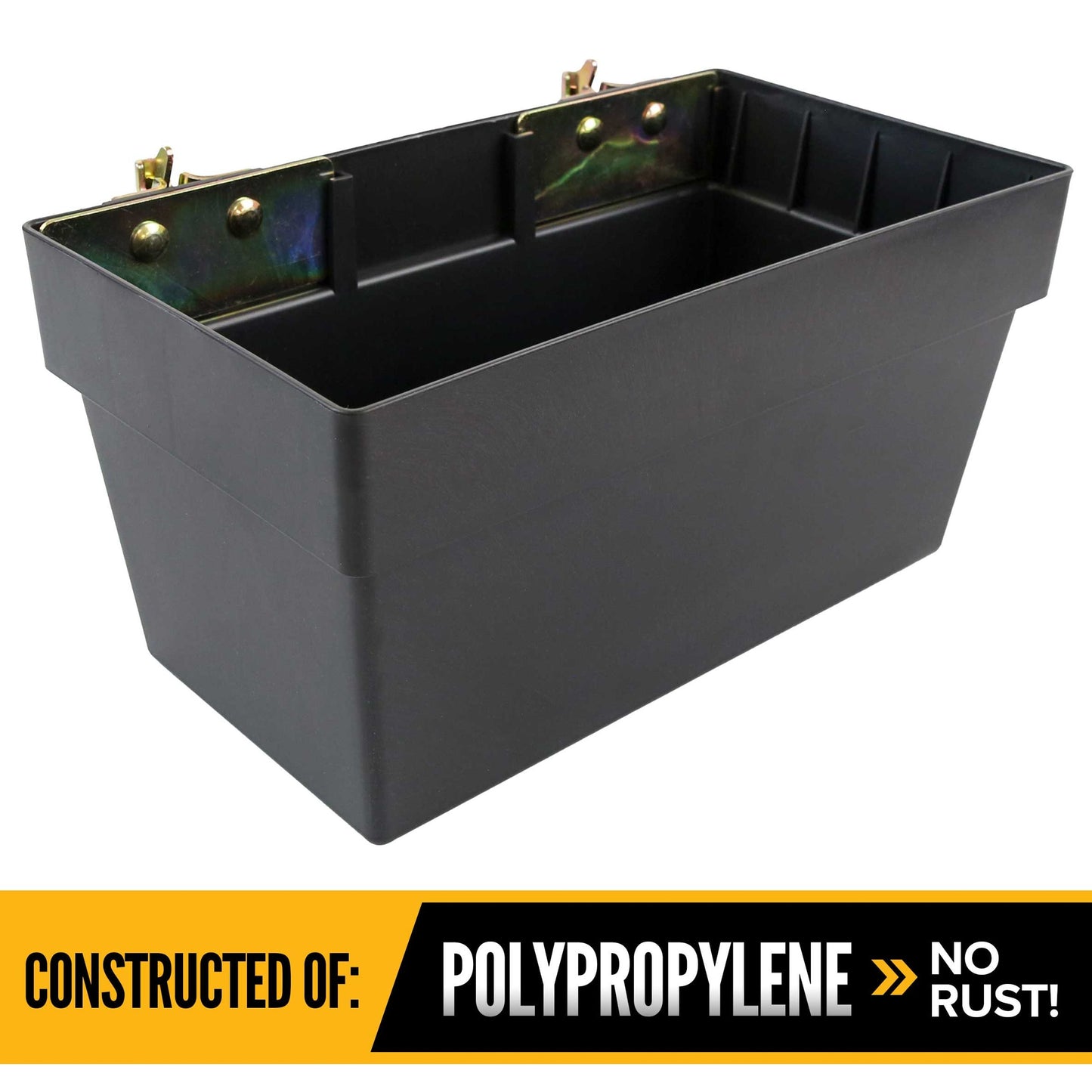 Medium E-Track Storage Bin | Plastic | 13"W x 6-1/2"H x 7-1/4"D