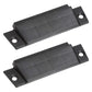 Plastic End Cap w/ Install Holes for Horizontal E-Track | 2-Pack