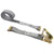  gray 16'  E track ratchet strap with 1' fixed end