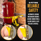 2'' x 12' Yellow E-Track Ratchet Strap | Wire Hooks & Spring E-Fittings