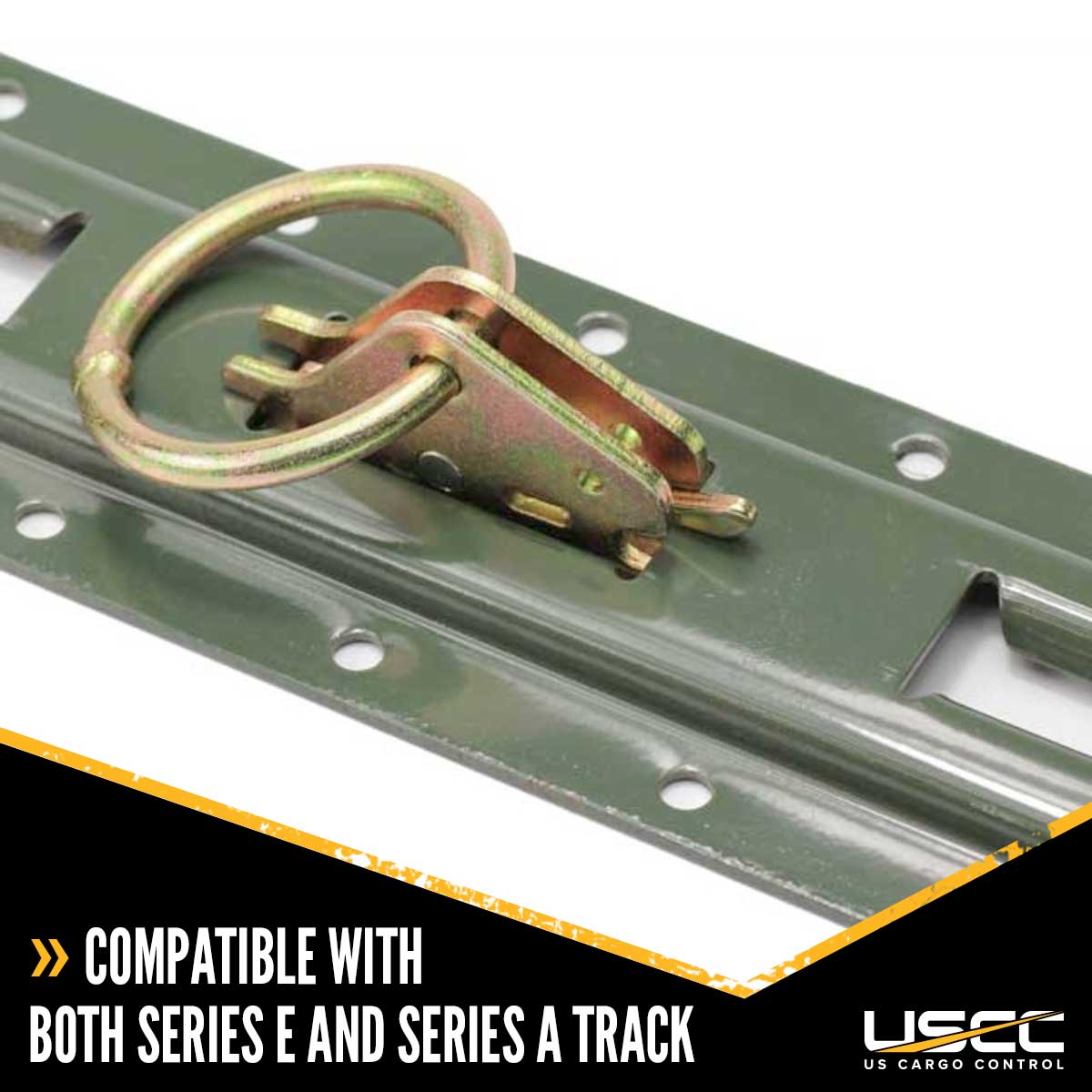 E Track Tie Down w/ O-Ring | 4,000 lbs. BS | 1500-Pack (Pallet)