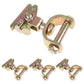 E Track Roller Idler Fitting Assembly | 6,000 lbs. BS | 4-Pack