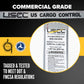 8-1/2" E-Track Rope Tie Off - Gray | 4,400 lbs. BS