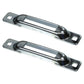 E-Track Single by Snap-Loc | Zinc Plated | 2-Pack