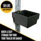 Small E-Track Storage Bin | Plastic | 6-1/2"W x 4"H x 7-1/4"D
