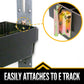 Small E-Track Storage Bin | Plastic | 6-1/2"W x 4"H x 7-1/4"D
