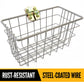 Small E-Track Storage Bin | Steel Wire | 12-1/2"W x 6-1/2"H x 6-3/4"D